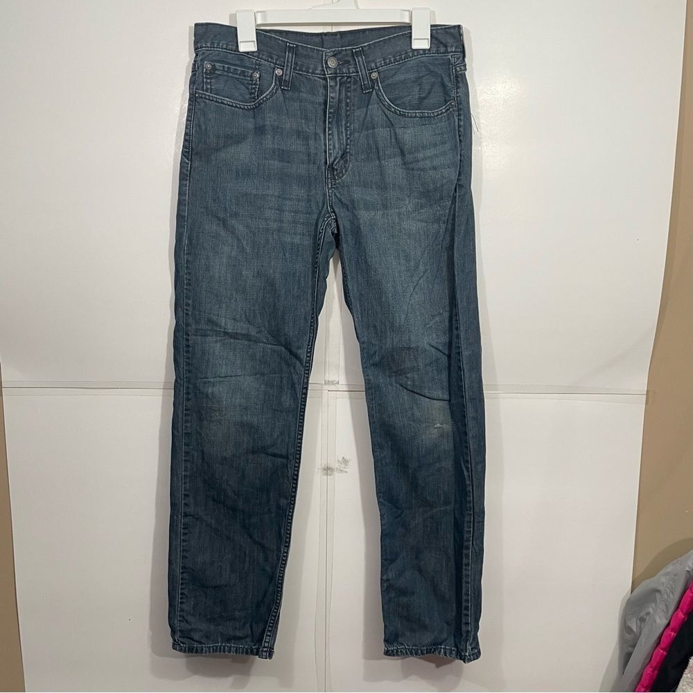 Levi's 514 32x32 Medium Wash Straight Fit Jeans - Picture 2 of 6